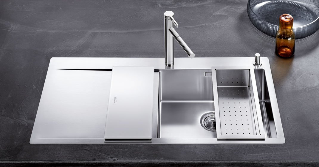 evier cuisine design inox Evier de cuisine en inox , ConsoBrico.com