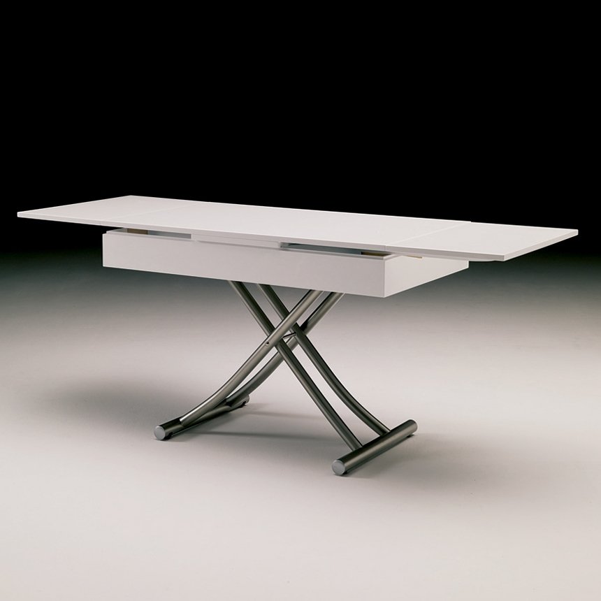 table basse relevable extensible 8 personnes