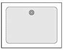 receveur rectangulaire