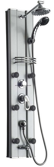 colonne de douche en aluminium