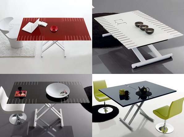 la table relevable ou extensible