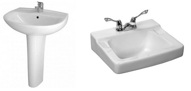 Installer un lavabo sur ou sans colonne consobrico.com Colonne cuisine suspendu