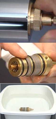 nettoyer cartouche thermostatique