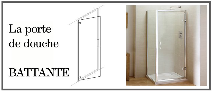 porte de douche battante porte de douche battante