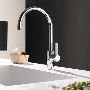 robinet en inox fin