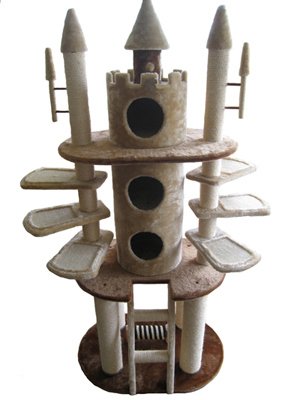 arbre chat en forme de chateau