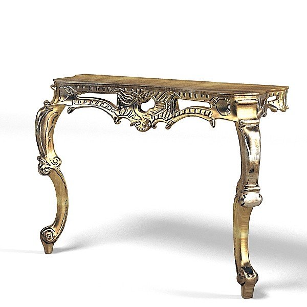pieds console baroque ancienne