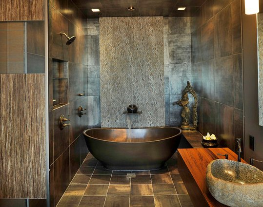 11 petites baignoires pratiques et craquantes! consobrico.com Fonte inspiration Baignoires