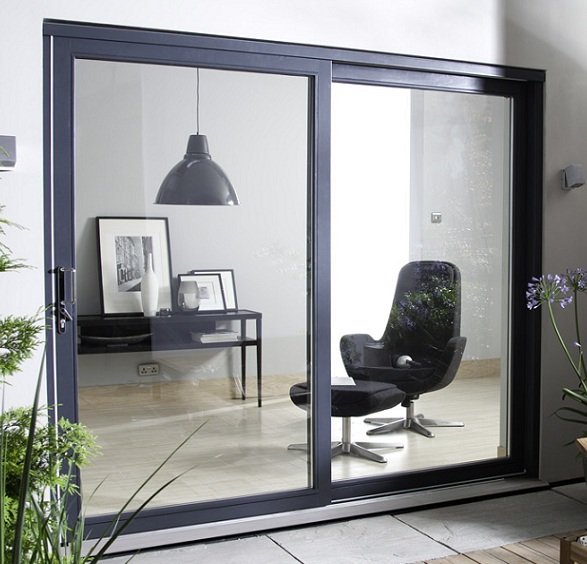 porte coulissante aluminium porte coulissante alu