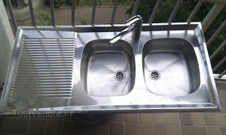 comparaison inox granit évier à poser en inox