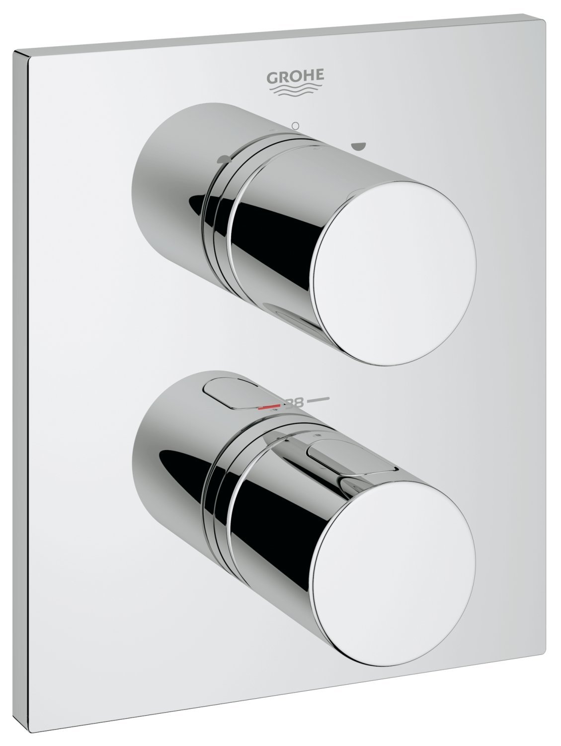 mitigeur thermostatique encastré Bain/Douche Grohtherm