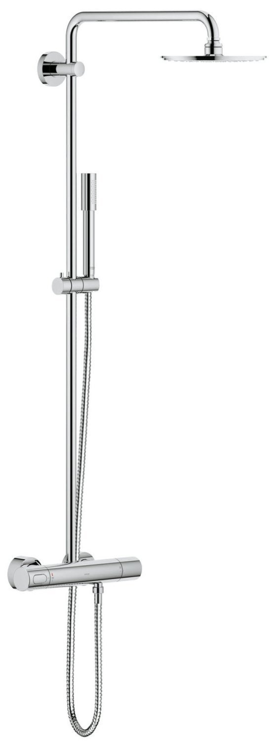 installation colonne de douche grohe 210 rainshower