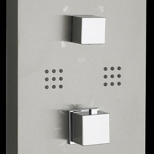 colonne de douche Hudson Reed thermostatique hydromassante