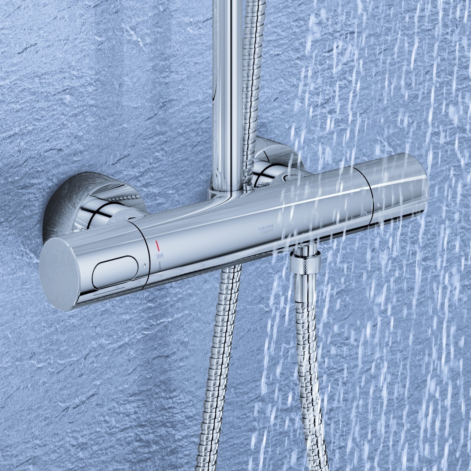 colonne de douche GROHE 310 Rainshower avec thermostat