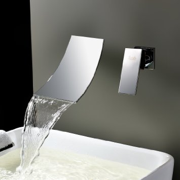 mitigeur cascade incurvé