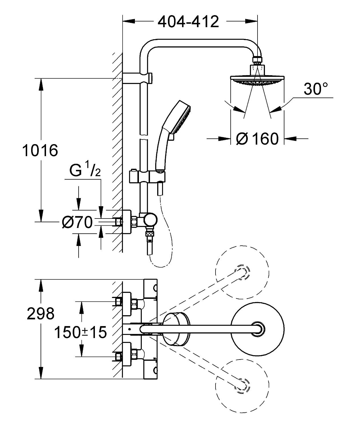 GROHE Tempesta Cosmopolitan