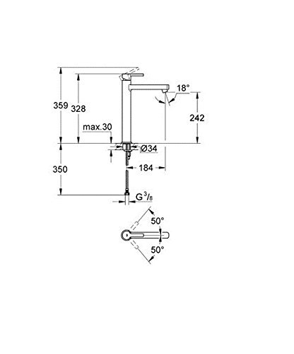 installation robinet GROHE Lineare installation robinet GROHE Lineare