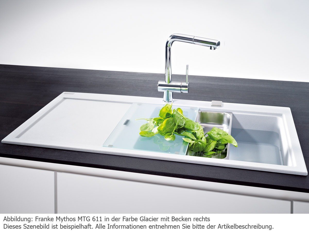 évier FRANKE Mythos MTG 611 Fragranit DuraKleenPlus évier FRANKE Mythos MTG 611 Fragranit DuraKleenPlus