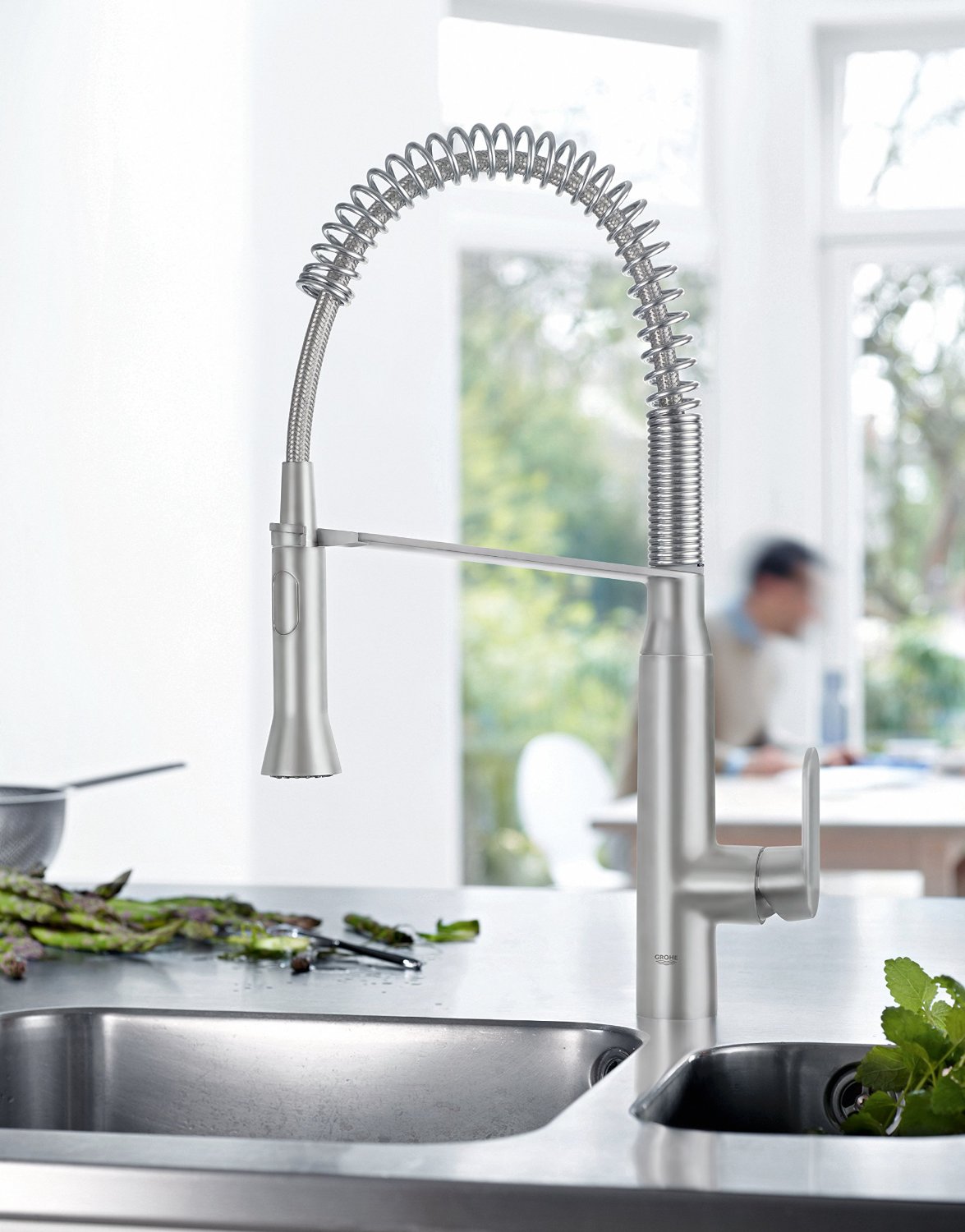 mitigeur de cuisine GROHE K7 avec douchette