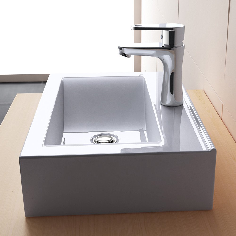 lave main vasque à poser rectangulaire design Bruxelles