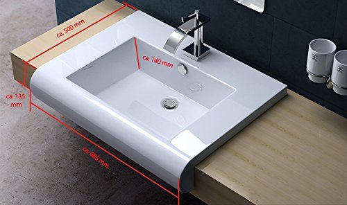 vasque design blanche