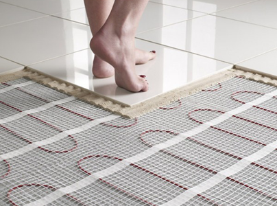 plancher chauffant moderne