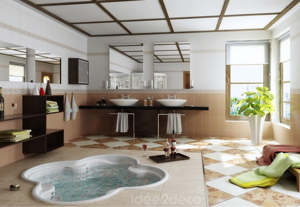 salle de bains moderne une salle de bain moderne avec spa salle de bains moderne une salle de bain moderne avec spa