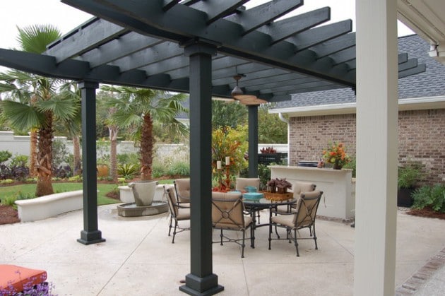 pergola-couleur-foncee