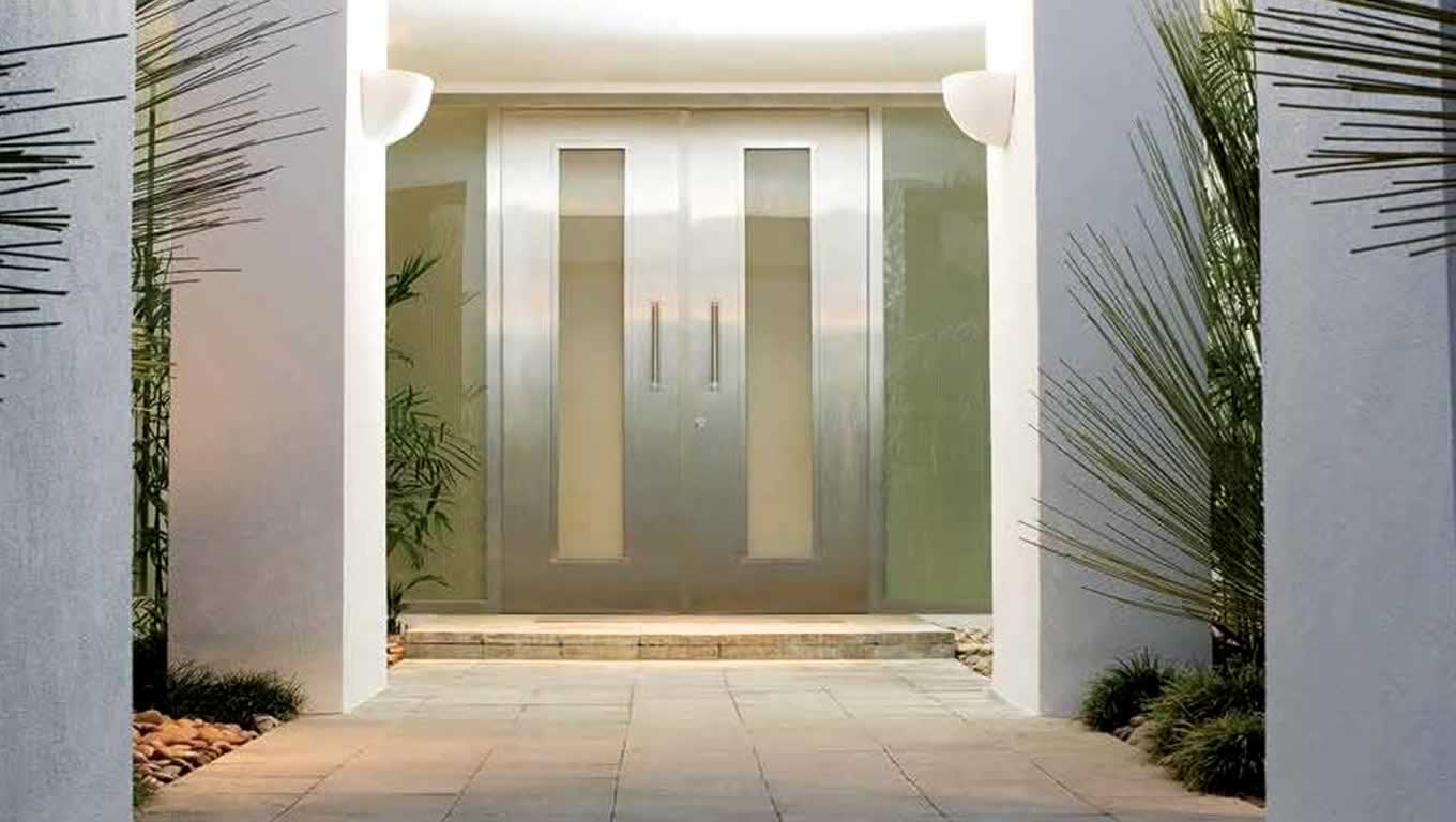 furniture-exterior-beautiful-white-color-wood-glass-modern-design-steel-double-entry-doors-for-home-interiors-be-equipped-grip-and-windows-at-home-with-steel-entry-doors-plus-custom-entry-doors-moder