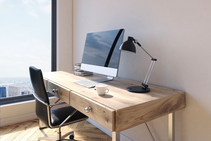bureau maison pour travailler de chez soi 