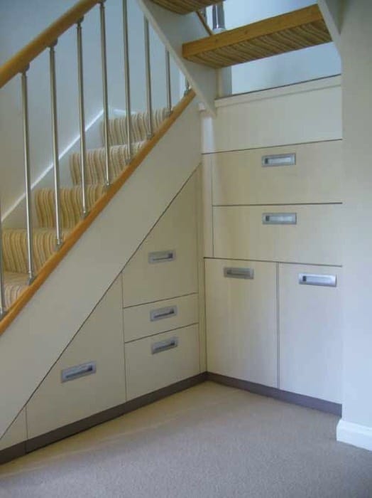 Placard sous escalier