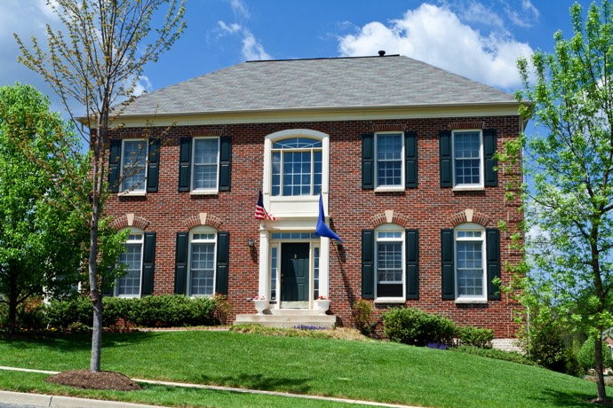 Maison Moderne Avec Brique Rouge | Ventana Blog