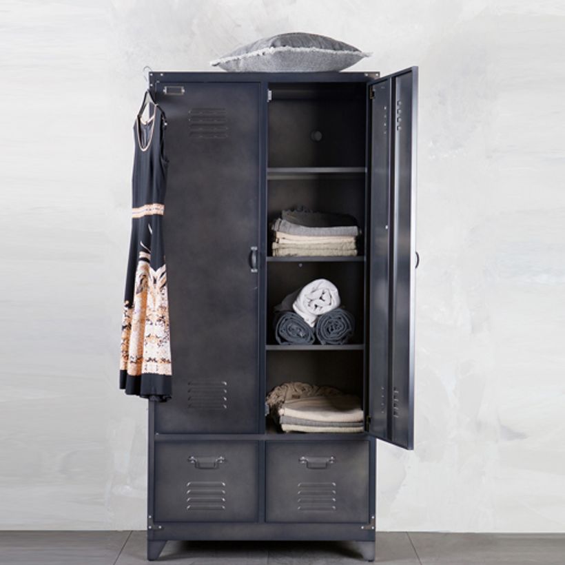 armoire metallique anthracite