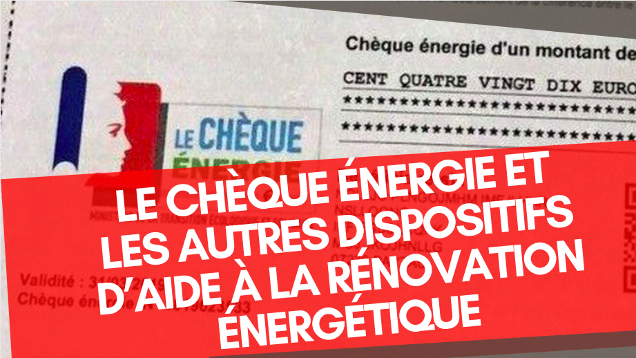 Utilité du chèque énergie